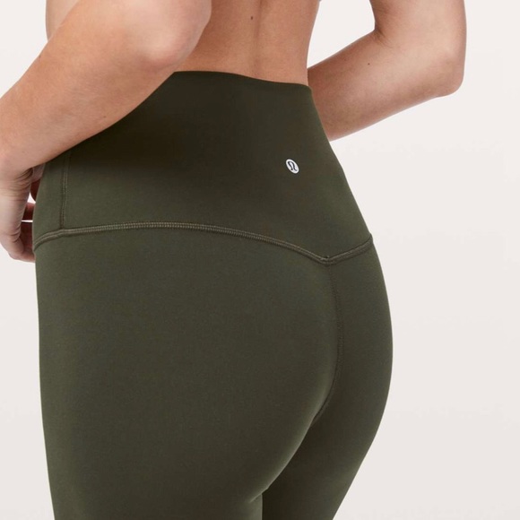 ❌SOLD❌🍋 Lululemon DARK OLIVE align pant 25” Sz. 8 - Picture 3 of 13